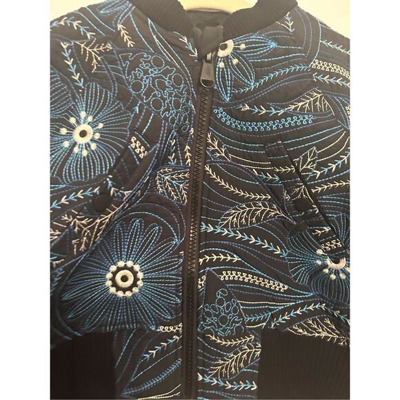 Free people Garden Party Bomber Jacket size M - Picture 9 of 10